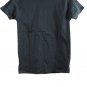 Hanes Black Men's Casual Short Sleeve Shirt Crewneck Pullover Size Medium 012