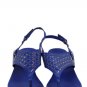 Dana Buchman Zaideblue Women's Thongs Sandals Slingback Low Heels 9.5M