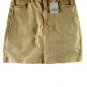 a.n.a A New Approach Yellow Women's Denim Short Skirt High Skirt Size 4 053