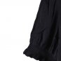Amazon Essentials Black Women's Top Blouse Short Sleeve M 030
