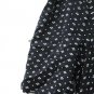 A Glow Women's Black White Floral Button Placket Maternity Top Size XS 013