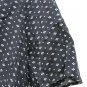 A Glow Women's Black White Floral Button Placket Maternity Top Size XS 013