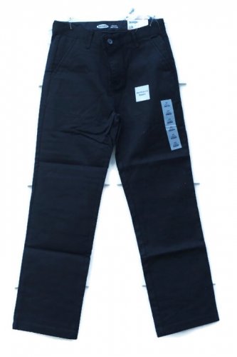 Old Navy Straight Black Built In Flex Boy Uniform Pants Size 10  008