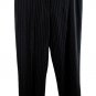 Emma James Stretch Black Striped Women's Dress Pants Zip Button Closure 18W 056