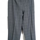 Sag Harbor Gray Houndstooth Women's Dress Pants w/ Belt 20W 023