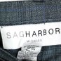 Sag Harbor Gray Houndstooth Women's Dress Pants w/ Belt 20W 023