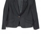 Koret Black Womens' Career Blazer Jacket One Button Size 12 048
