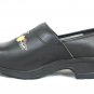 Moheda Toffeln Women's Clogs Mules Black Slip On Floral Embroidered US 8.5