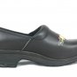 Moheda Toffeln Women's Clogs Mules Black Slip On Floral Embroidered US 8.5