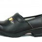 Moheda Toffeln Women's Clogs Mules Black Slip On Floral Embroidered US 8.5