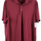 Amazon Essentials Red Men's Polo Golf Shirt Short Sleeve Large 007