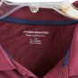 Amazon Essentials Red Men's Polo Golf Shirt Short Sleeve Large 007