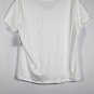 St John's White Women's Top Blouse Short Sleeve Pullover 2X  025