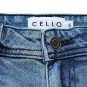 Cello Mom Blue Women's Skinny Distressed Jeans Size 5  017