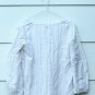 Loft Outlet Women's Striped Top Blouse Front Button V Neck Size Small  012