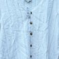 Loft Outlet Women's Striped Top Blouse Front Button V Neck Size Small  012