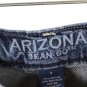 Arizona Jean Blue Women's Denim 90' Straight High Rise Ripped Jeans Size 9 045