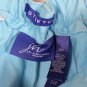 J H Collectibles Stretch Blue Women's Cropped Pants Zip Closure 20W 043