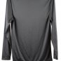 Hanes Cool Dri Black Men's Long Sleeve Shirt Pullover Medium 012
