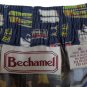 Bechamel Blue Women's Fashion Printed Shorts Pull On Elastic Waist XL 024