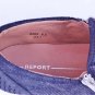 Report Women's Ali Fashion Black Sneakers Perforated Zipper Slip On Loafers 6.5