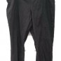 Raffinalla Black Women's Stretchy Pants Built In Tummy Control Slit Flare  019