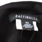 Raffinalla Black Women's Stretchy Pants Built In Tummy Control Slit Flare  019
