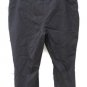 Raffinalla Black Women's Stretchy Pants Built In Tummy Control Slit Flare  019
