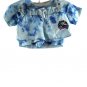 Jurassic Park Blue Tie Dye Girls 2 Piece Top & Short Size XXS 4/5 028