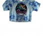 Jurassic Park Blue Tie Dye Girls 2 Piece Top & Short Size XXS 4/5 028