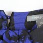 Apt 9 Blue Black Women's Top Blouse Sleeveless Keyhole Neck Lined 2X  037