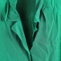 Linda Allard for Ellen Tracy Green Women's Top Blouse Short Sleeve Button Up 59
