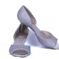 Bandolino Women's Bdnubilla Silver Glitters FB D'Orsay Shoes Heels Size 6 M  009