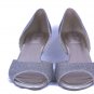 Bandolino Women's Bdnubilla Silver Glitters FB D'Orsay Shoes Heels Size 6 M  009