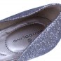 Bandolino Women's Bdnubilla Silver Glitters FB D'Orsay Shoes Heels Size 6 M  009