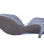 Bandolino Women's Bdnubilla Silver Glitters FB D'Orsay Shoes Heels Size 6 M  009