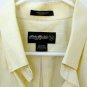 Eddie Bauer Mens Long Sleeve Dress Shirt Yellow Plaid & Check Large  014