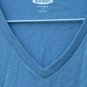 Old Navy Blue Women's Tunic Loose Shirt V Neck Soft Washed Size Large  009