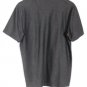 Van Heusen Studio Gray Black Men's Dress Shirt Short Sleeve Slim Fit Medium  005