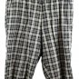 Casual Corner Annex Plaid Women's Cropped Pants Pull On 2X 001