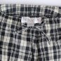 Casual Corner Annex Plaid Women's Cropped Pants Pull On 2X 001