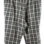Casual Corner Annex Plaid Women's Cropped Pants Pull On 2X 001