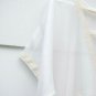 Yoana Baraschi Cream Tunic Swimming Cover Up Fringe Floral Embroidered Sz S  006