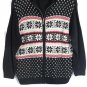 Dressbarn Black Women's Knit Long Sleeve Cardigan Sweater Size 18/20 036