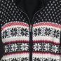 Dressbarn Black Women's Knit Long Sleeve Cardigan Sweater Size 18/20 036