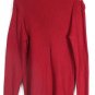 JH Collectibles Red Women's Stretch Long Sleeve Sweater Pullover 2X 037