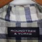 Puritan Roundtree & Yorke Towncraft 4 Men's Dress Shirt Short Sleeve Medium 016
