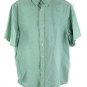 Puritan Roundtree & Yorke Towncraft 4 Men's Dress Shirt Short Sleeve Medium 016
