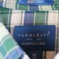 Puritan Roundtree & Yorke Towncraft 4 Men's Dress Shirt Short Sleeve Medium 016