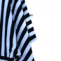 Chico's Black White Striped Women's Kimono Sleeve Knit Top Size 1   022